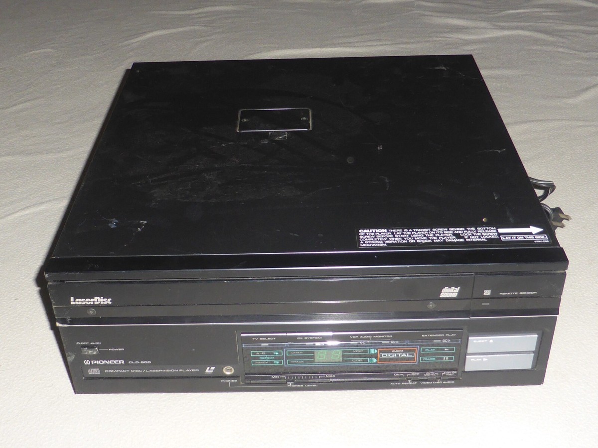 PIONEER LASER DISC CLD-900 DVD VIDEO CD LD COMPACT DISC PLAYER