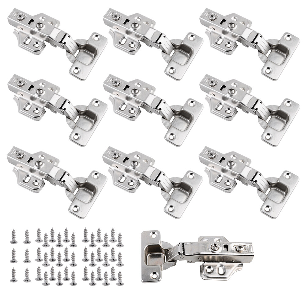 10/20x 35mm Soft Close Hinges For Kitchen Cabinet Cupboard Wardrobe Door Hinge