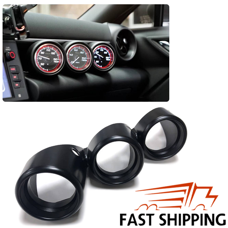 2022-2023 2024 Subaru BRZ GR86 Fit Triple Gauge Meter Holder Trim