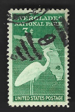 Scott#952 3c Everglades National Park with a CDS & Numeral 