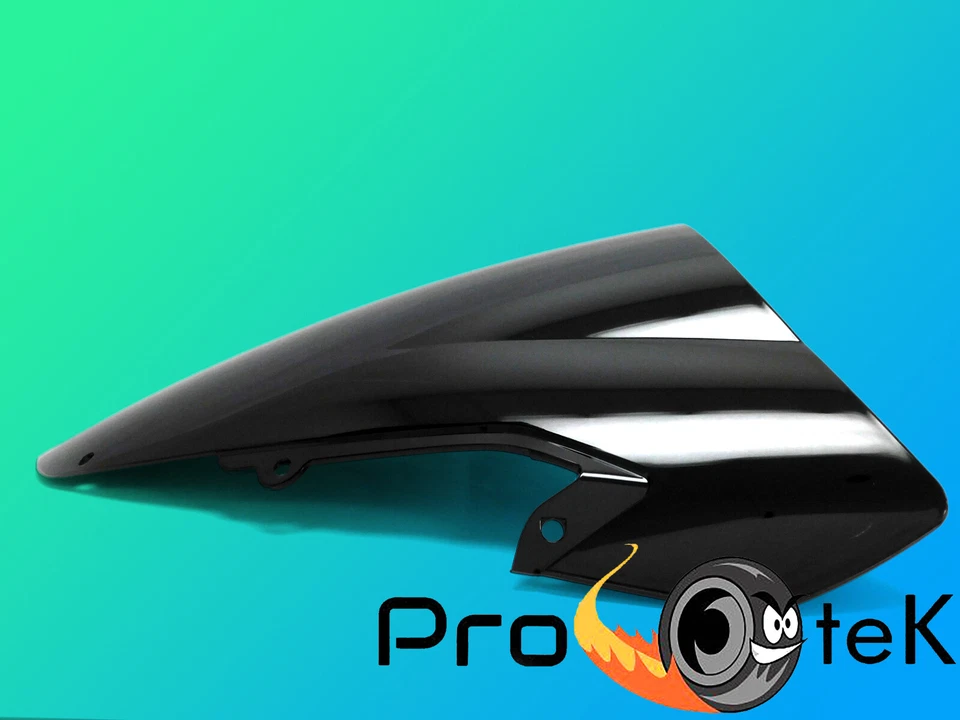 Parabrisas doble burbuja negro humo para Suzuki GSXR1000 K3 2003-2004 Foto 3 de 3