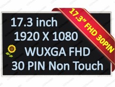 N173HGE-E11 17.3" LED LCD Screen Fit B173HTN01.1 1920x1080 HD Display eDP 30Pin