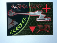 1995 STAR TREK: THE NEXT GENERATION - SEASON THREE - KLINGON EMBOSSED CARD S15
