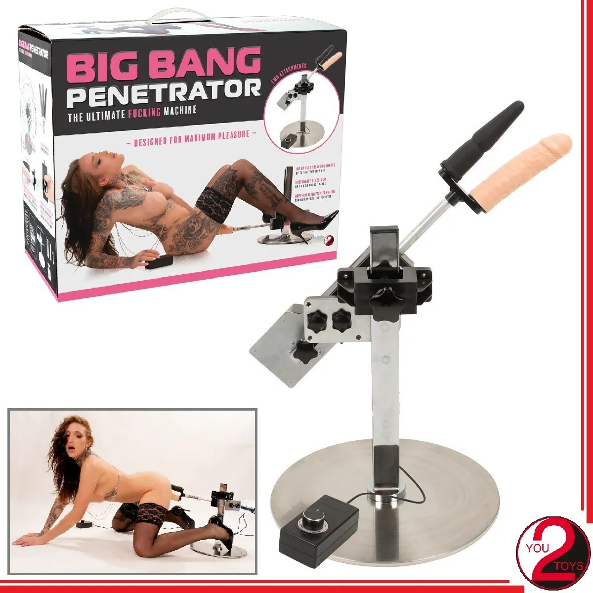 Macchina del sesso 150 spinte min Big Bang Penetrator Falli_Dong Sexy  Machine