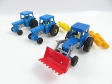 Matchbox 70er Jahre No 46 Tractor Konvolut mit Pflug #7804