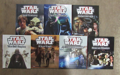 7 STORY READER ME READER 'STAR WARS' BOOKS *HARDBACKS