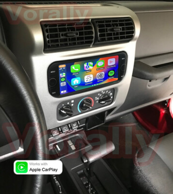 For Jeep Wrangler TJ 2003 2004 2005 Wireless CarPlay Radio GPS Stereo Android 13