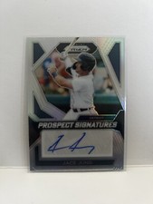 2024 Panini Prizm Jace Jung #PS-JJ Silver Prizm Prospect Signatures Auto Tigers