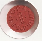 1944 US WWII OPA Red Ration Token VT Collectible WW2 Collection Old War Coin USA — photo 1