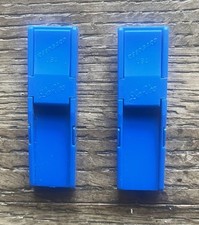 La Voz Reed Guard II Blue Clarinet/ Alto Sax Holds 2 Reeds Each. Pak of 2