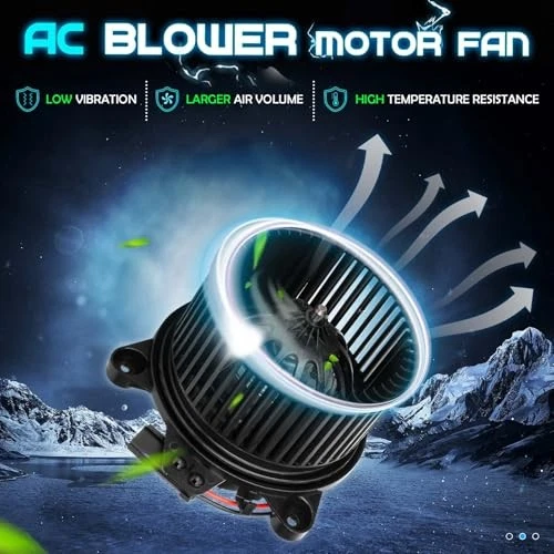 HVAC Heater Blower Motor Fan for 2001-2004 Dodge Dakota, 2001-2003 Durango Foto 2 de 4