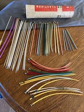 Knitting Needles Lot Of 67 Various Sizes Boye Susan Bates Misc Estate