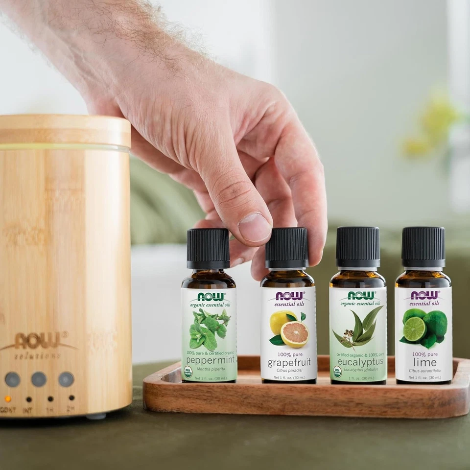 NOW Foods 2 PACK LIMA 1 oz. Quemador difusor aceites esenciales mejoran la salud del estado de ánimo Foto 3 de 4