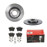 Brembo Bremsscheiben Ø290MM + BremsbelÄGe Hinten FÜR Citroen C5 III Peugeot 407