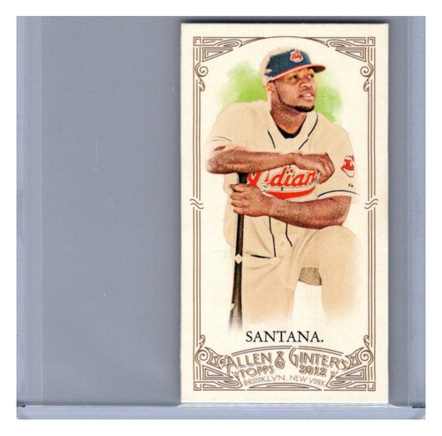 Carlos Santana [Mini Allen & Ginter Back] #115 2012 Topps Allen & Ginter card
