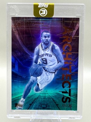 ‼️2026 Topps Architects Tony Parker #09/25 San Antonio Spurs Case HIt