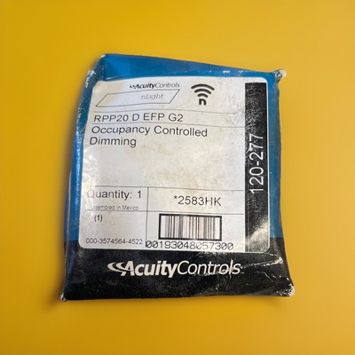  Acuity Controls RPP20-D-EFP-G2 Occupancy Controlled Dimming 2583HK ~ 1 Unit