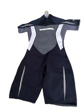 Seadoo BRP Stallion Shorty Wetsuit Womens Size 11/12 Black/Gray SD9102 NWT