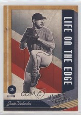 2019 Panini Leather & Lumber Life on the Edge Justin Verlander #LOE-6 et0