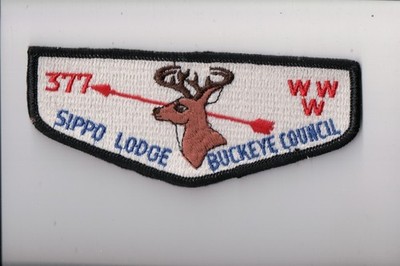 Lodge 377 Sippo OA flap (E)