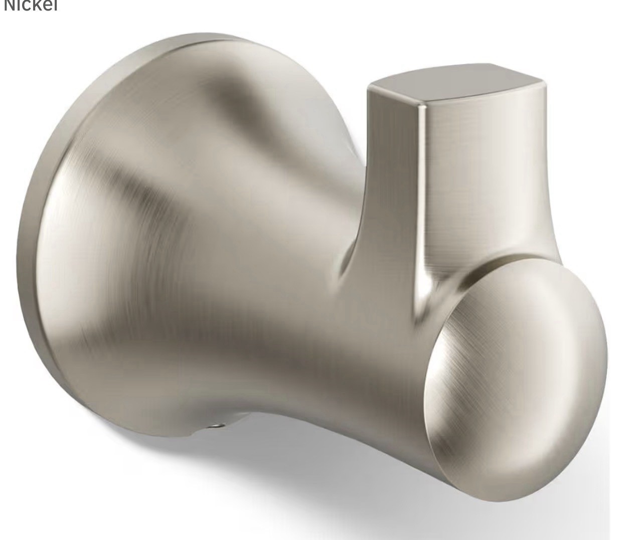 Kohler K-21956-BN Tempered Single Robe Hook - Brushed Nickel