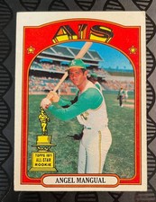 1972 Topps Baseball #62 Angel Mangual - EX