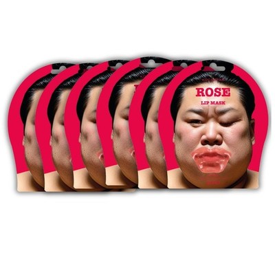 Kocostar Sumo Wrestler Lip Mask 3G (1 Sheet) X 6 Packs Set. Lip Pack, Lip Mask,_
