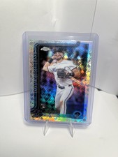 2025 Topps Chrome Logofractor Edition - Connor Norby #199 (RC) Miami Marlins