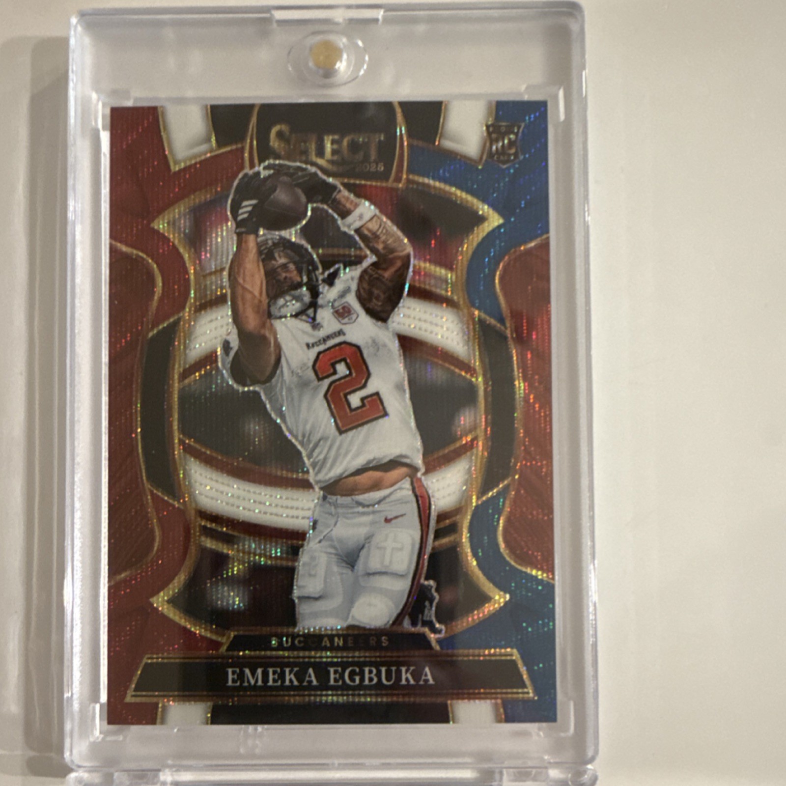 Panini 2025 Select Concourse Tri-Color Prizm Emeka Egbuka #37 /399 Rookie