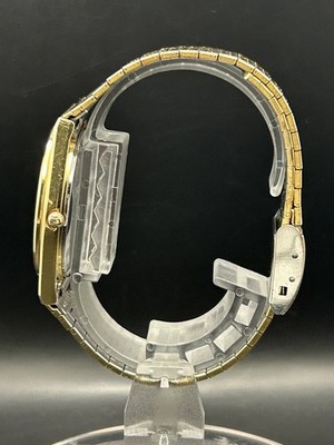 SEIKO WATCH MAJESTA QUARTZ 9063-6000 GOLD DAY DATE KANJI [Very