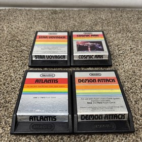 Atari 2600 IMAGIC Game Lot Of 4 Tested