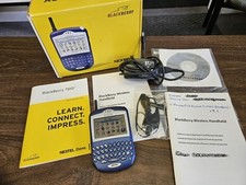 Nextel Blackberry 7510 Wireless Speaker Phone W/ Box And More EUC