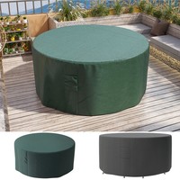 Garden Large Patio Set Round Cover Garden Furniture Cover Waterproof -φ193 cm