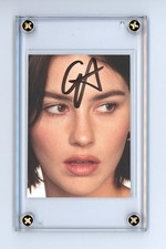 Gracie Abrams Autographed Trading Card Sized Signed Cut ACOA