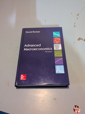 Advanced Macroeconomics by David Romer (2018, Hardcover)