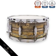 Ludwig LB464R Raw Brass Phonic Snare Drum 14x6.5