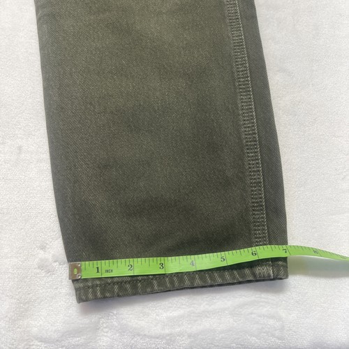 Abercrombie Fitch Doppelkniehose Herren 30x32 (31) grün Baggy Carpenter Y2K - Bild 10 von 16