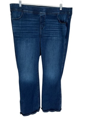 Torrid Jeans Women's Size 3X  Lean Jean Slim Boot Short Super Soft Pull On