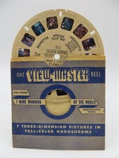 View Master Reel 161, Silver Springs Florida Flowers Hand Lettered Single Reel