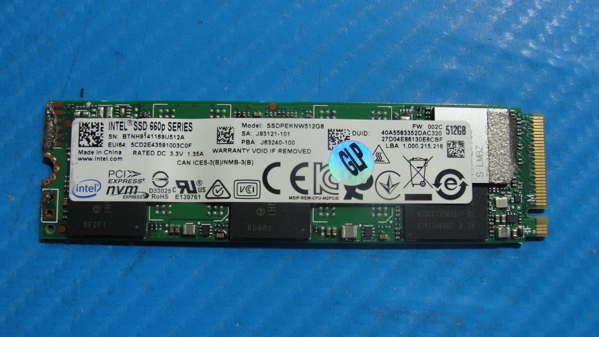 Intel M.2 Interface 512 GB Solid State Drives for sale | eBay