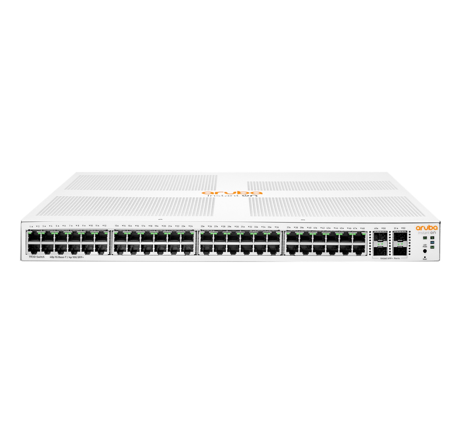 HPE Aruba Networking Aruba Instant On 1930 48G Class4 PoE 4SFP/SFP+ 370W