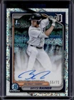 2024 Bowman Draft Bryce Rainer Chrome Auto Sparkles Refractor 1st #/71 Tigers
