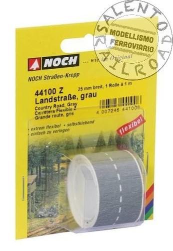 Noch 44100 - Z 1:220 - strada asfaltata adesiva modellabile per plastico ferrovi | Condition: Nuovo