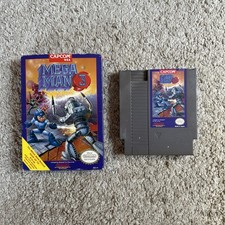 Mega Man 3 Mega Man for NES Nintendo With Box Good Shape No Manual