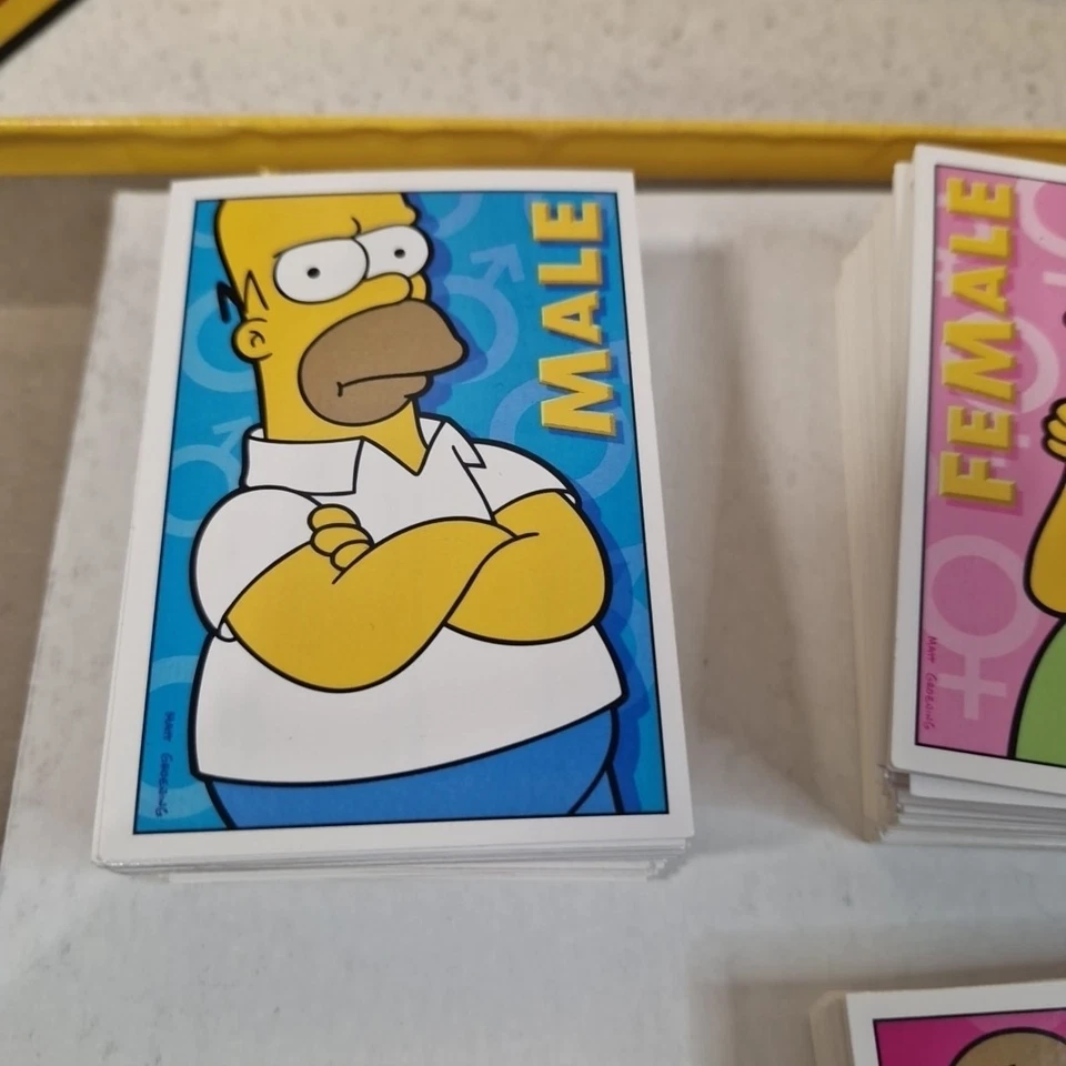 Los Simpson Batalla de los Sexos Juego de Mesa Vintage 2003 Imagination Entertainment  Foto 3 de 4