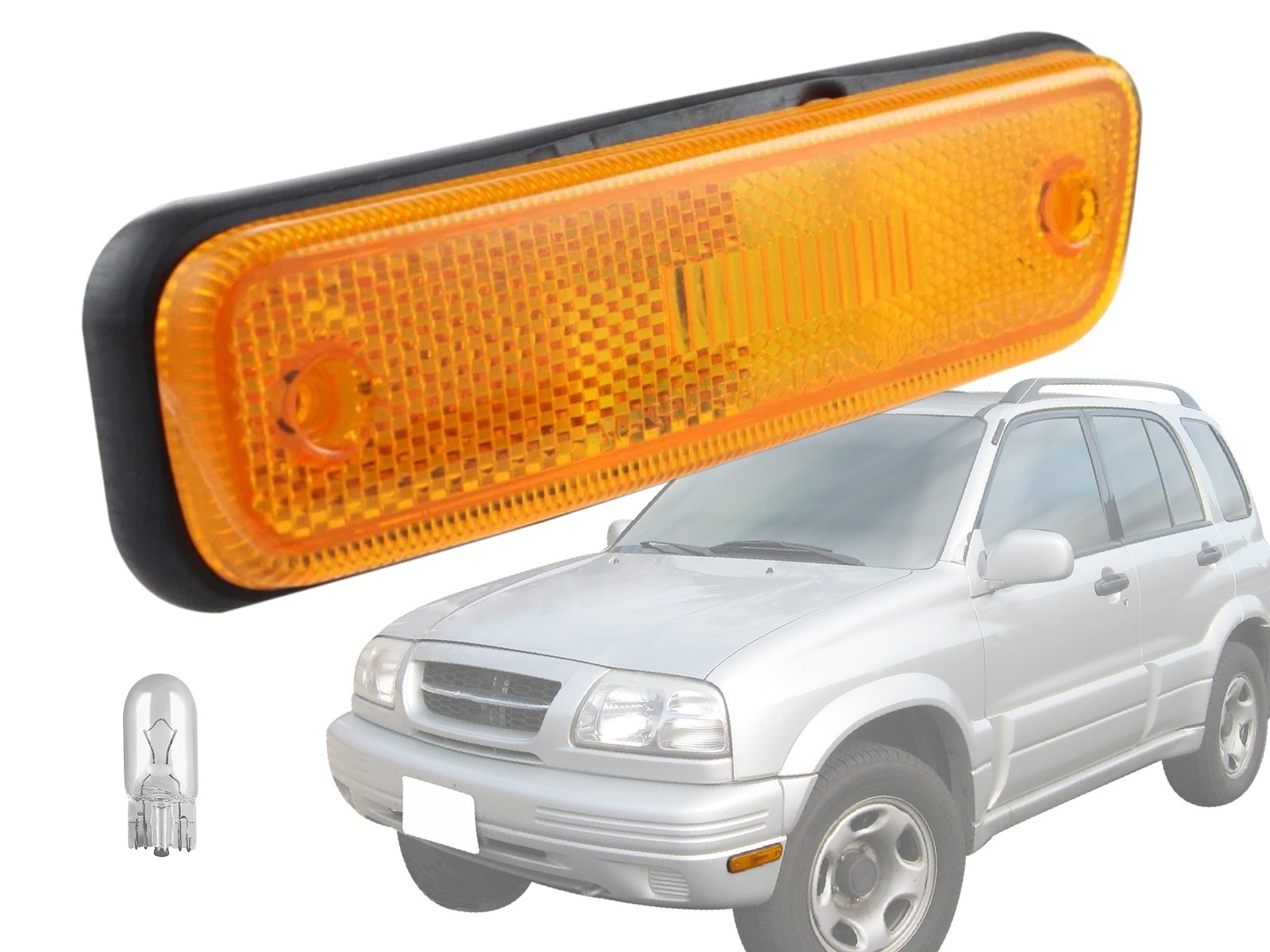 Front Side Markers for 1999-2005 Grand Vitara 01-03 XL7 SZ2551101 SZ2550101 PAIR