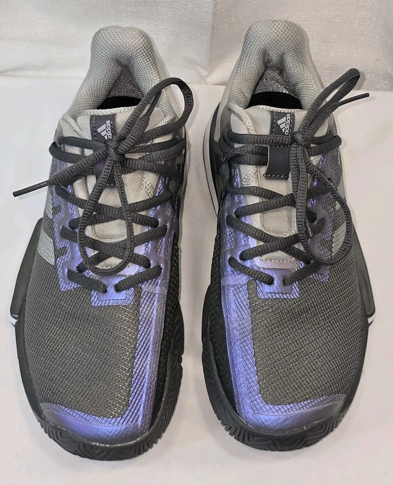 Adidas SoleMatch Bounce FX1742 Mujer 7 Gris Cuatro Tenis Tenis Gris Púrpura Foto 4 de 4