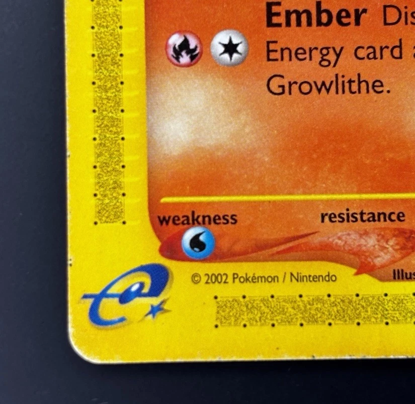 923055 - Growlithe 51/147 e-Series Aquapolis 2003 LP - Image 3 of 4