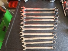 Snap-on Tools Usa 10pc Metric 12 Point Wrench Set 10-20mm Missing 12mm