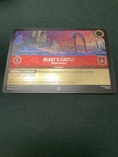 Disney Lorcana Winterspell Beast's Castle - Winter Gardens Cold Foil 136/204 NM